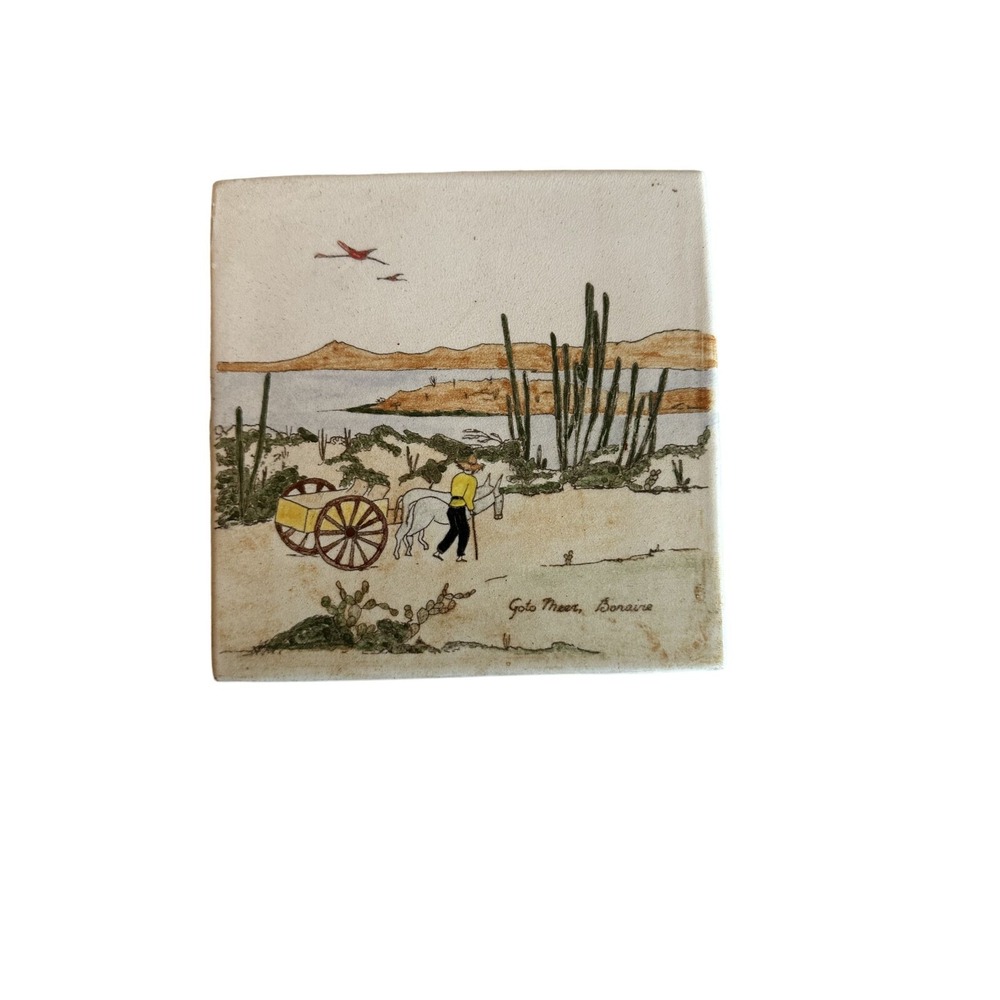 Goto Meer Bonaire Tile Art